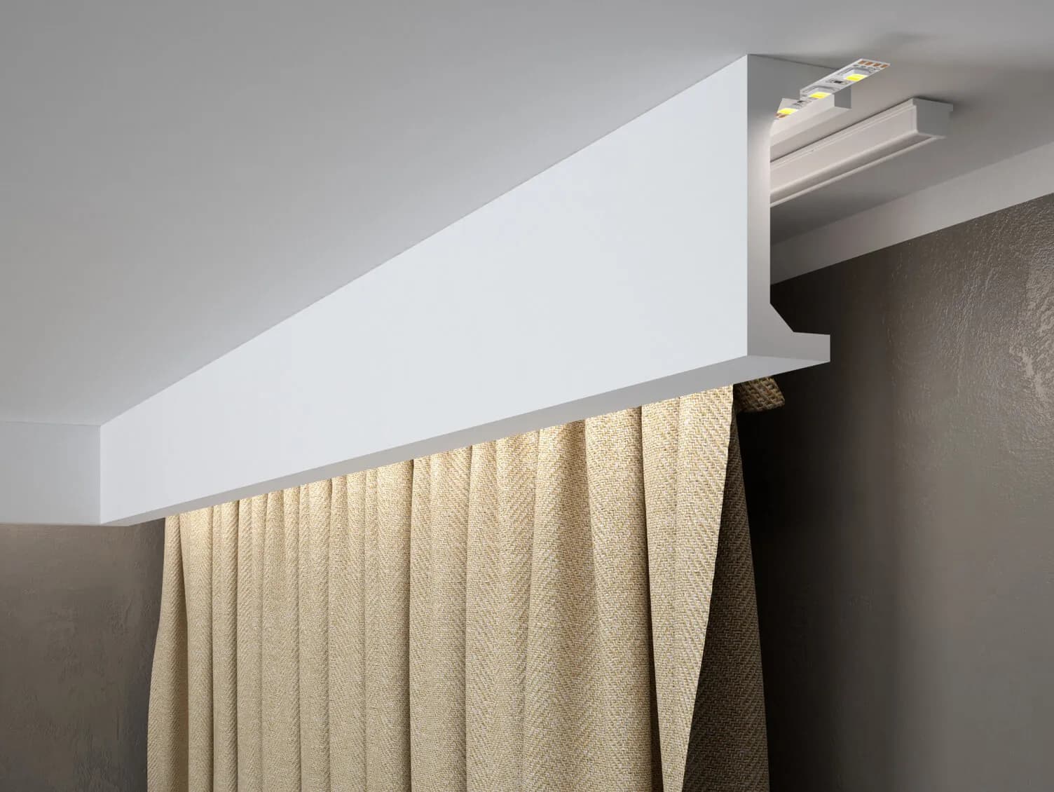 Cornișă mascare draperie QL046