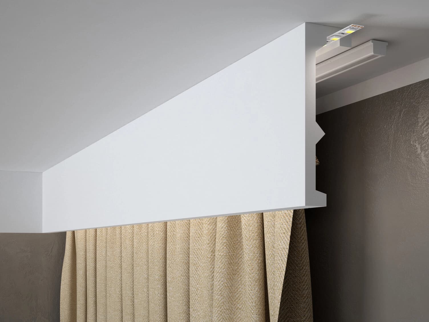 Cornișă mascare draperie QL056