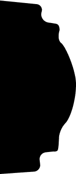 Secțiune transversală — Profil decorativ perete 1.51.379