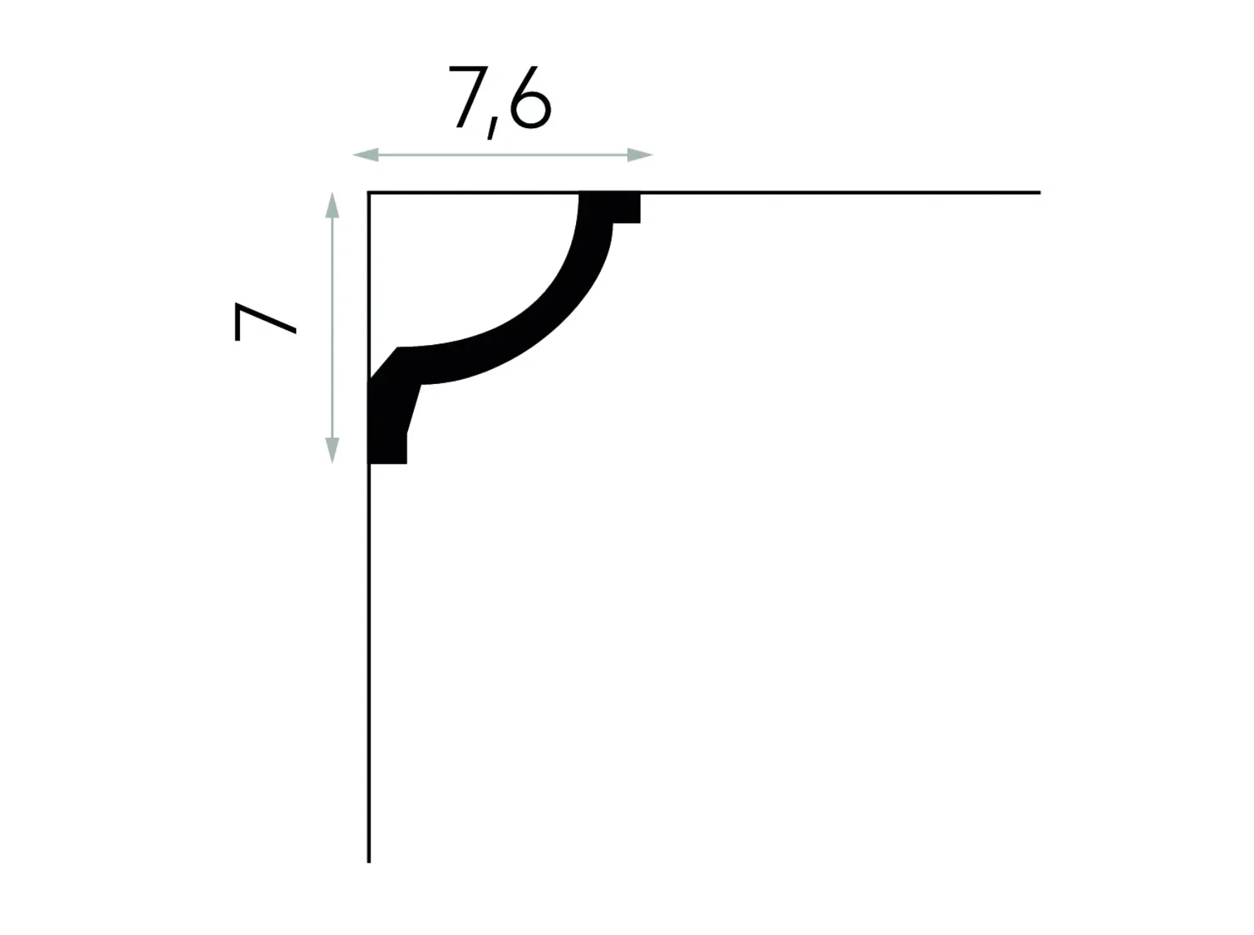 Cornișă MDA121 — imagine 2