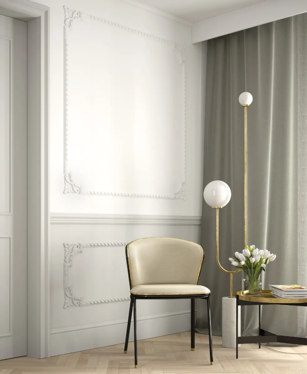 Cornișă mascare draperie QL036T — imagine 2