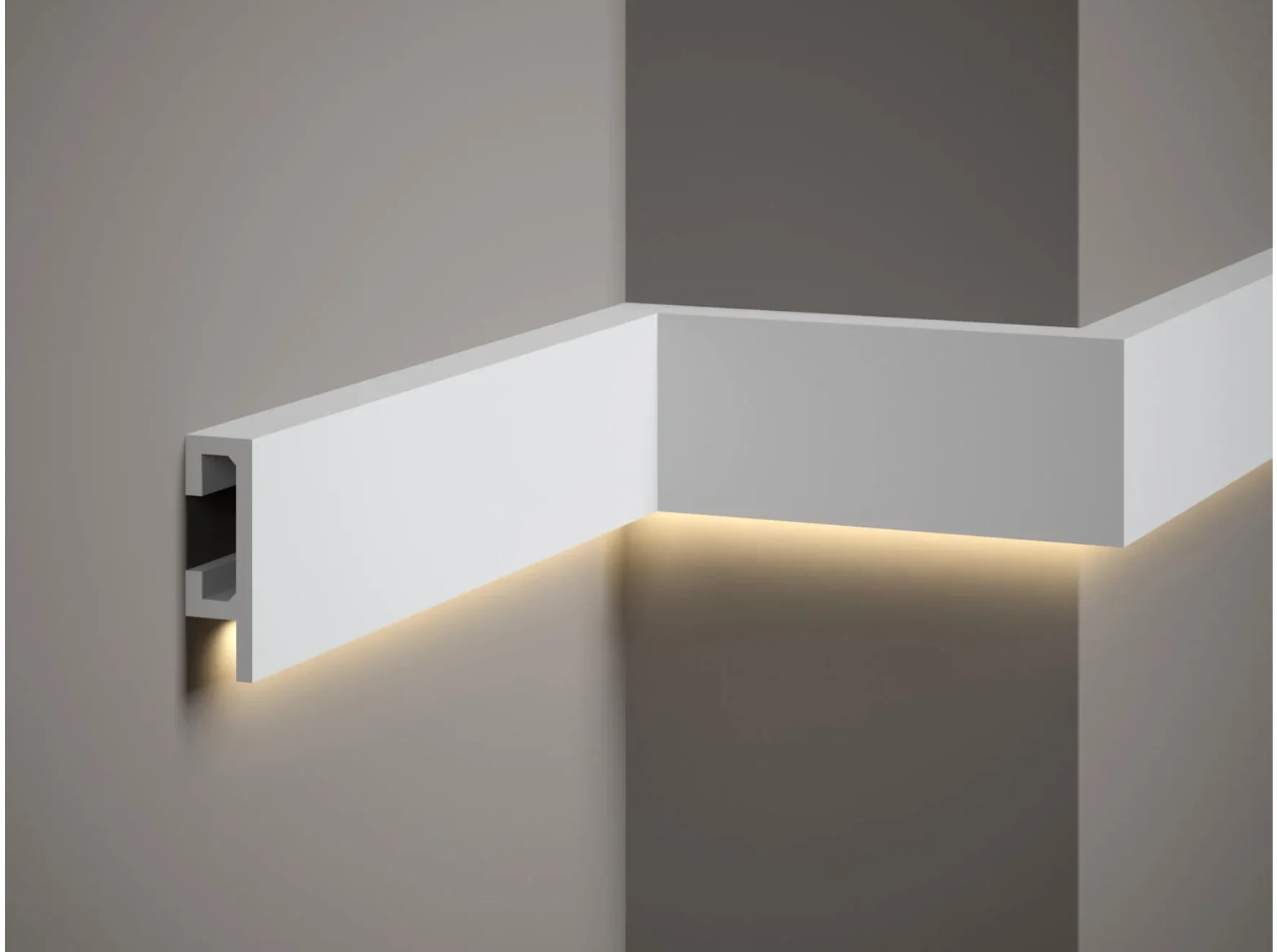 Cornișă bandă LED QL019 — imagine 4