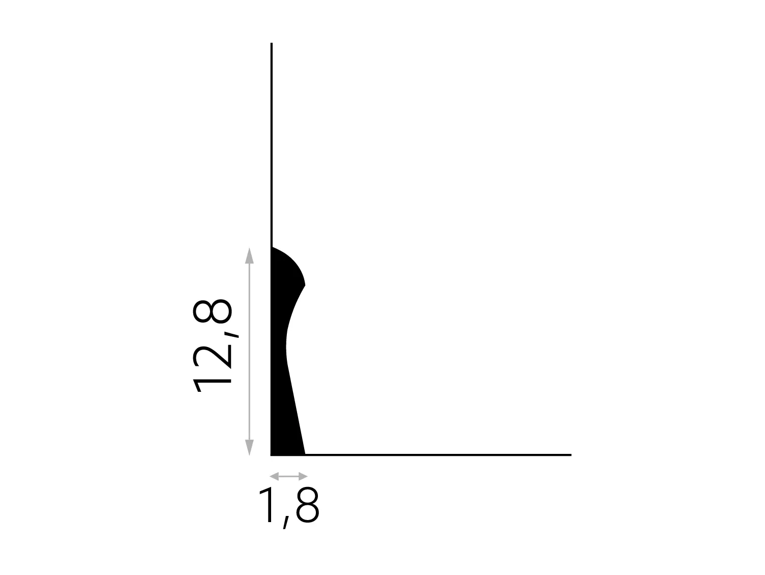 Plintă premium QS003P — imagine 2