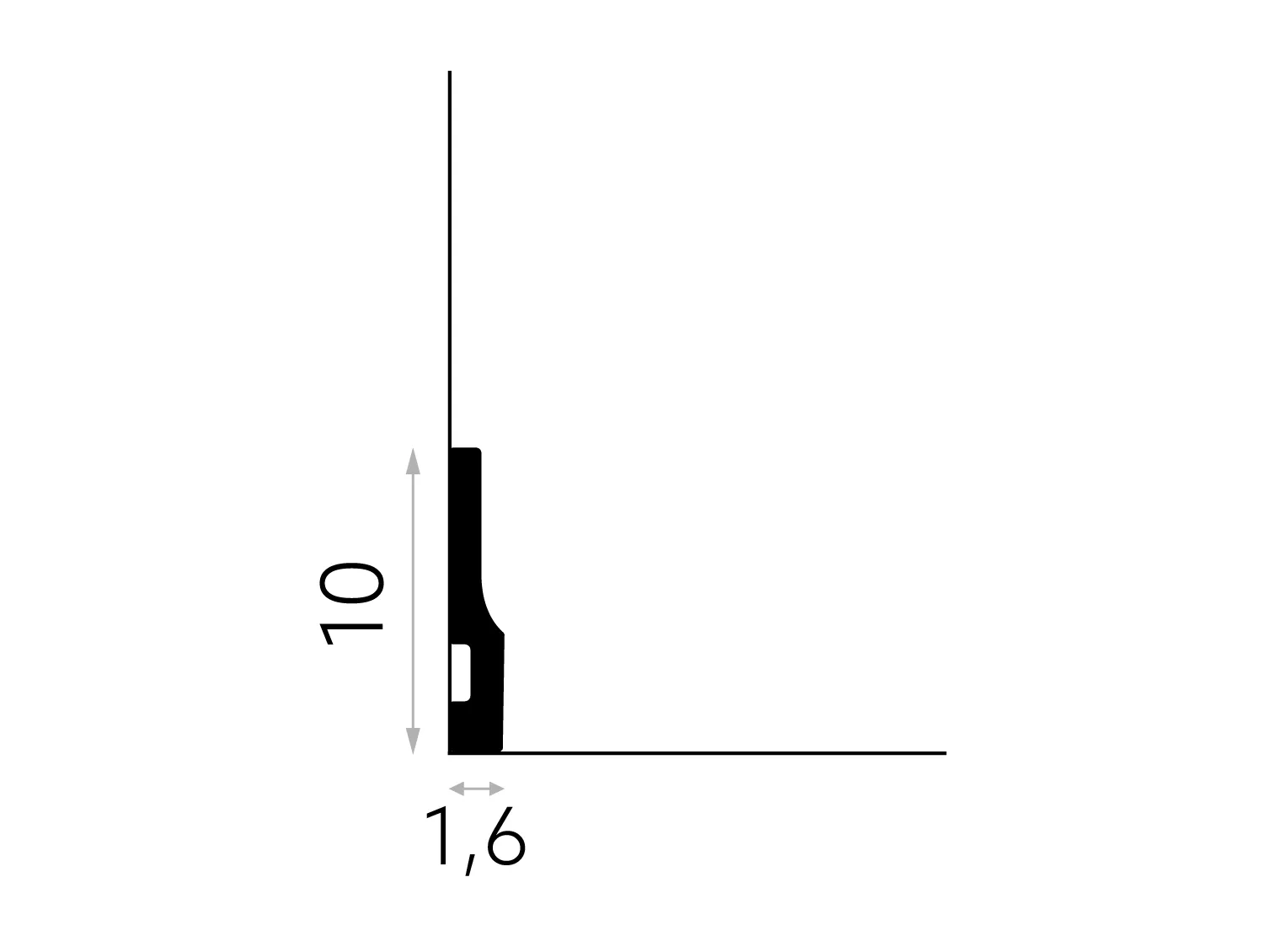 Plintă premium QS009P — imagine 3